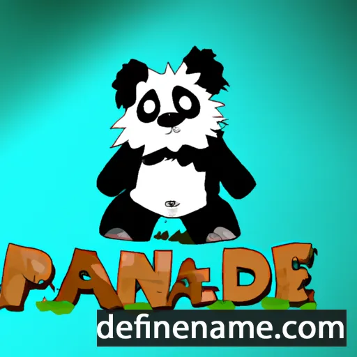 Pandaie cartoon