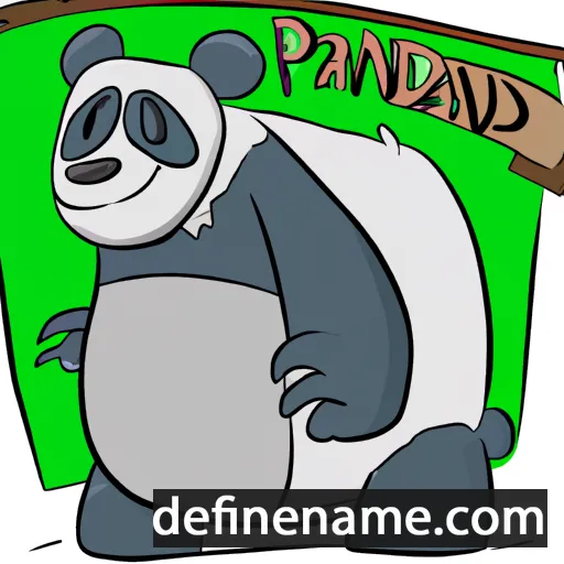 cartoon of the name Pandarus