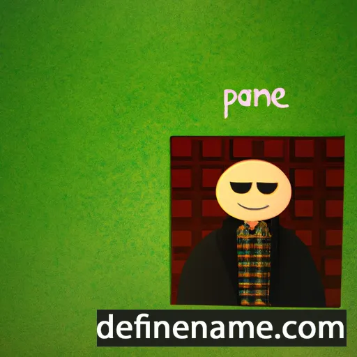 cartoon of the name Pane