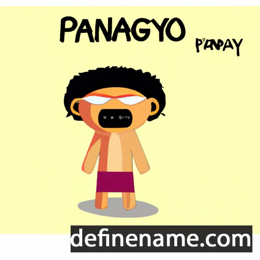 Panganayi cartoon