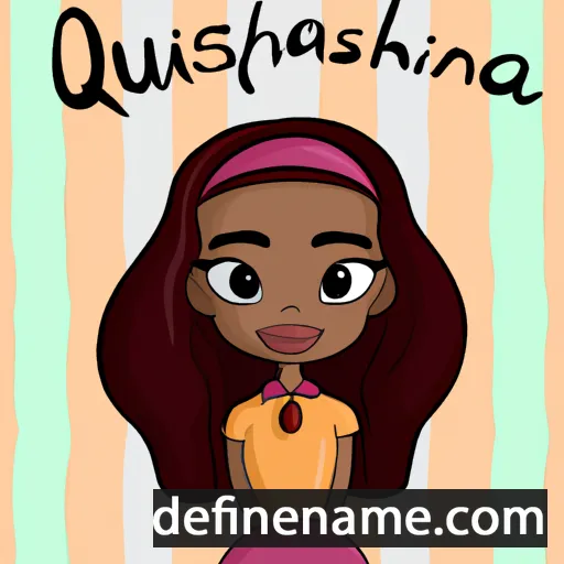 Quanisha cartoon