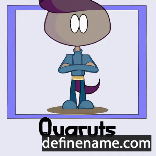 cartoon of the name Quartus