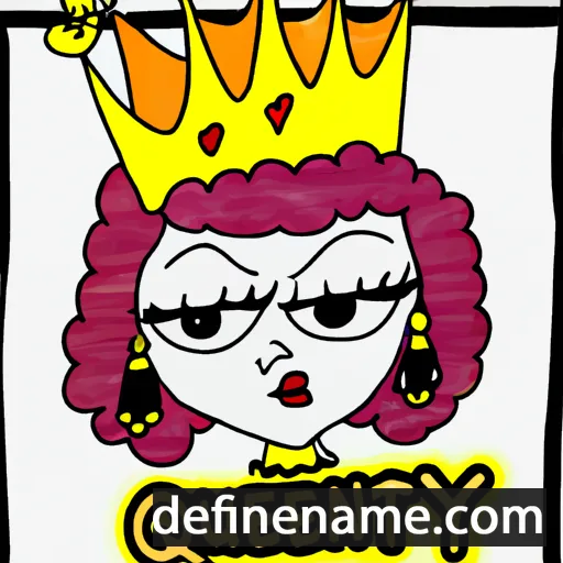 Queeny cartoon