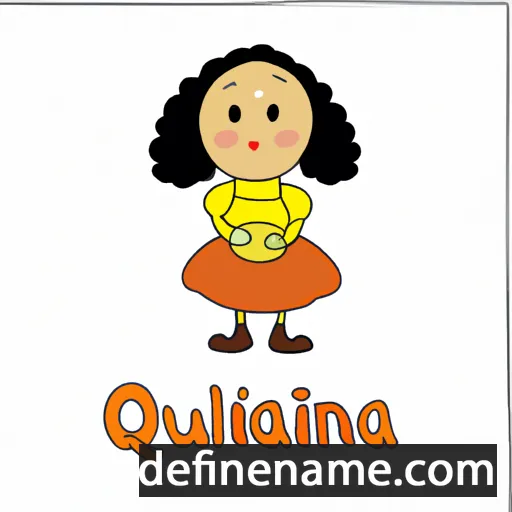 Quenilla cartoon