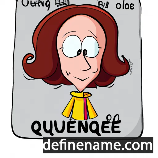 cartoon of the name Quennel