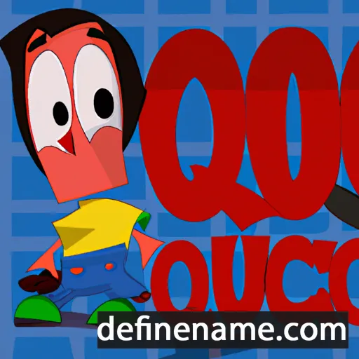 cartoon of the name Quico