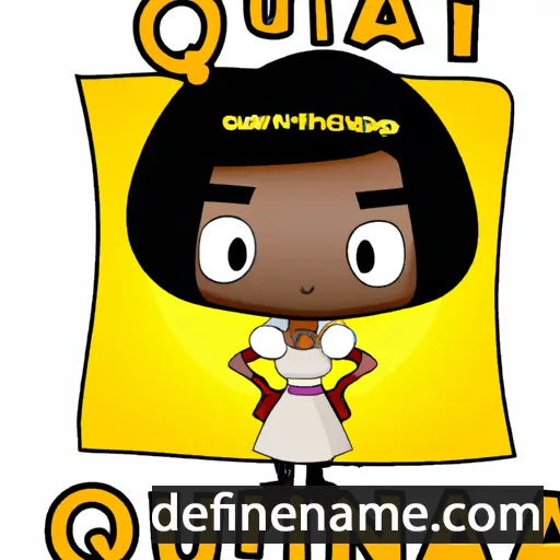 cartoon of the name Quima