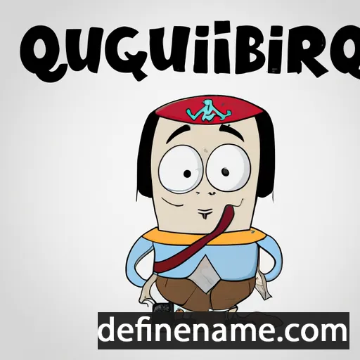 cartoon of the name Quimburga