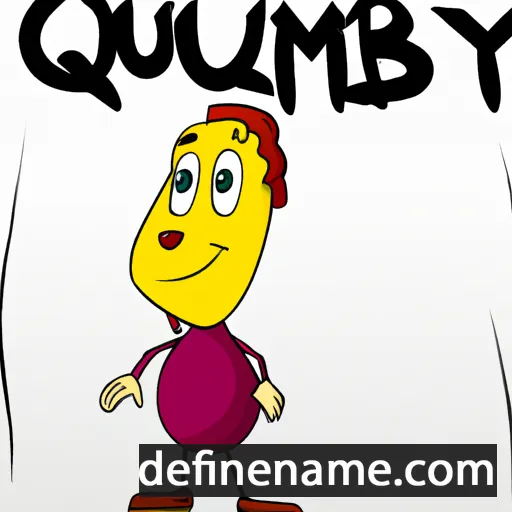 cartoon of the name Quimby