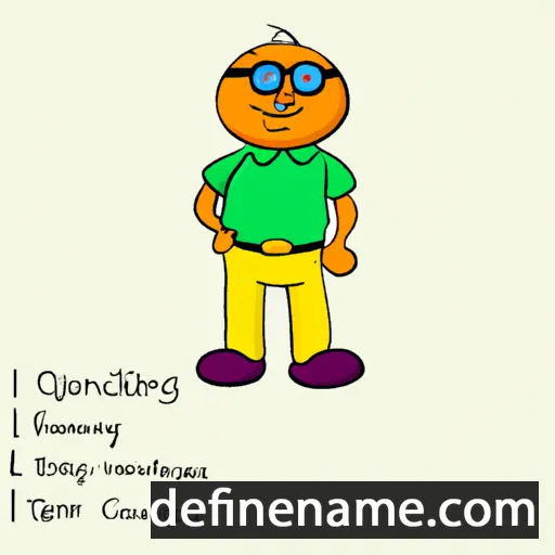 cartoon of the name Quindoline