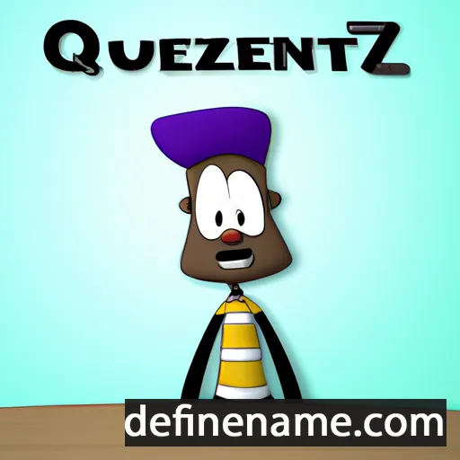 cartoon of the name Quintez