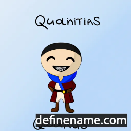 Quintianus cartoon