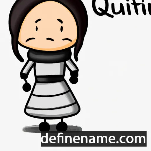 cartoon of the name Quintilià