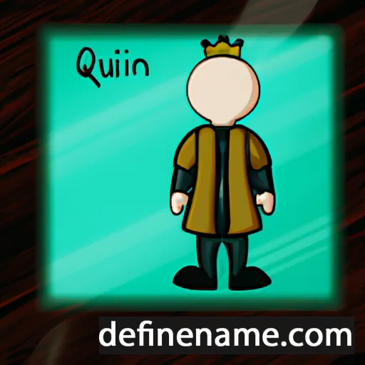 cartoon of the name Quintilien