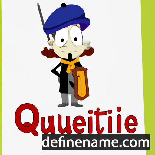 cartoon of the name Quintille