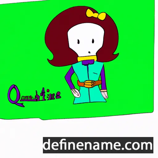 Quintine cartoon