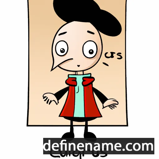 cartoon of the name Quiricus