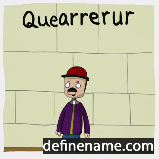 Quitterie cartoon