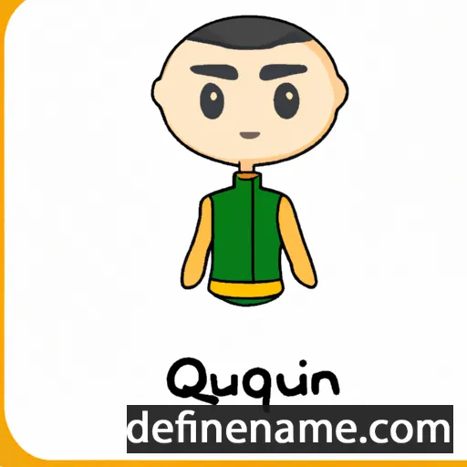 cartoon of the name Quliang