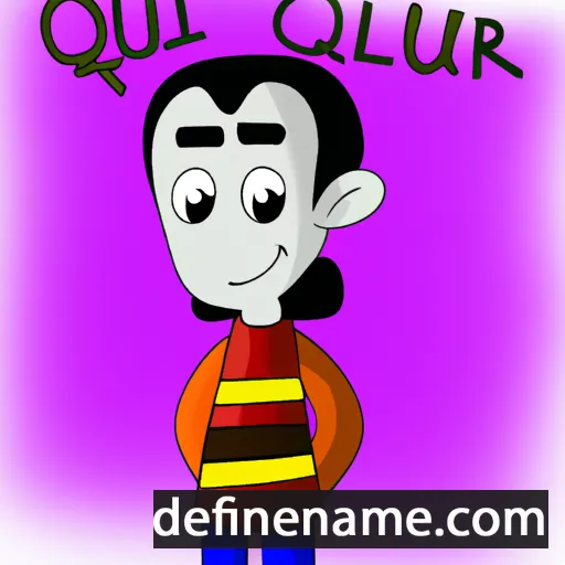 cartoon of the name Quyllur