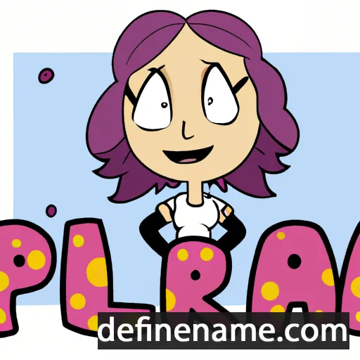 cartoon of the name Pärla