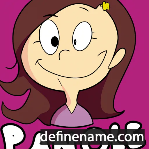 cartoon of the name Pâolène