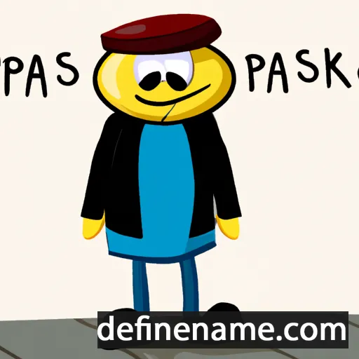 cartoon of the name Påske