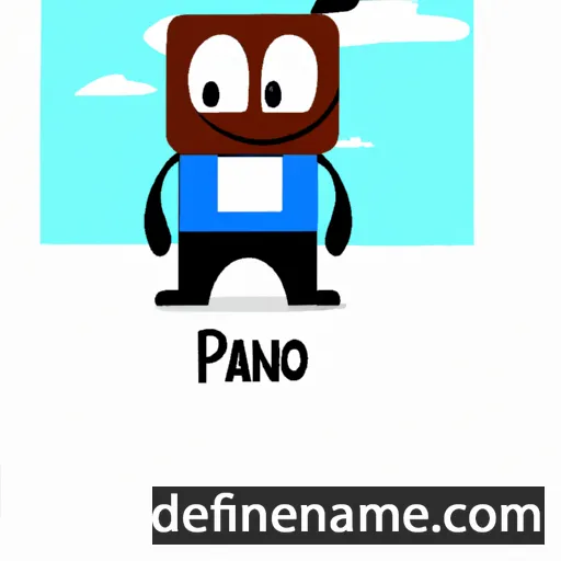 Paniaq cartoon