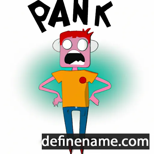 Panik cartoon