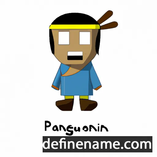 cartoon of the name Paninnguaq