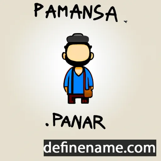 Pannaparsi cartoon