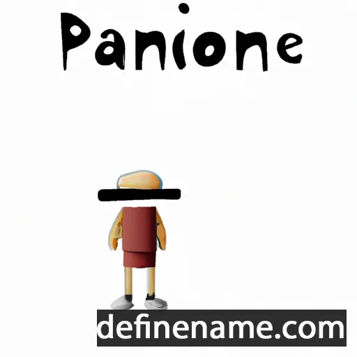 Panope cartoon