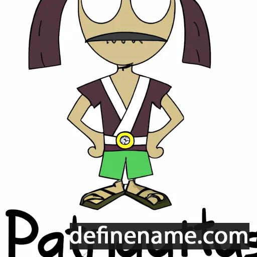 cartoon of the name Pantagathus