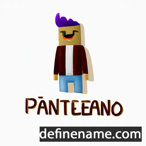 cartoon of the name Pantaleón