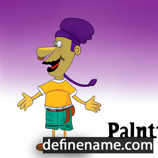 cartoon of the name Pantali