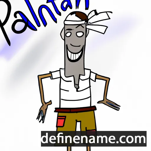 cartoon of the name Pantalin