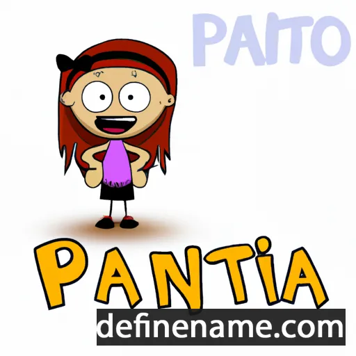 cartoon of the name Pantxa