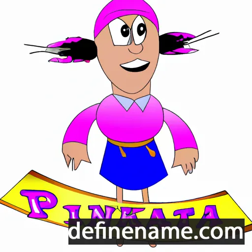 cartoon of the name Pantxika