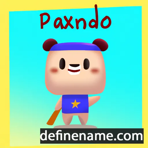 Panxiao cartoon