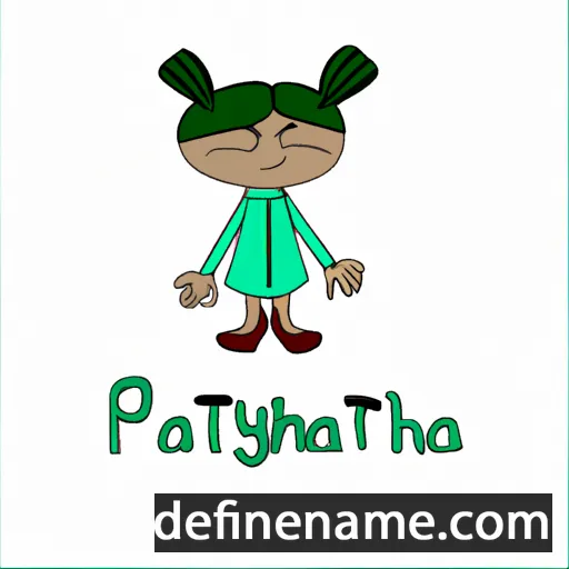 cartoon of the name Paphnutia