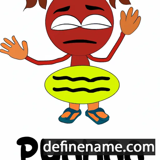 cartoon of the name Papuna