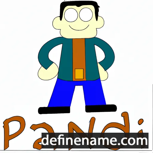 cartoon of the name Parand