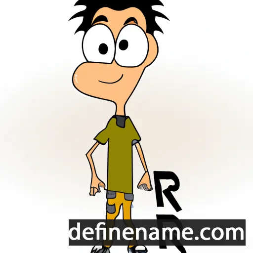 cartoon of the name Pare