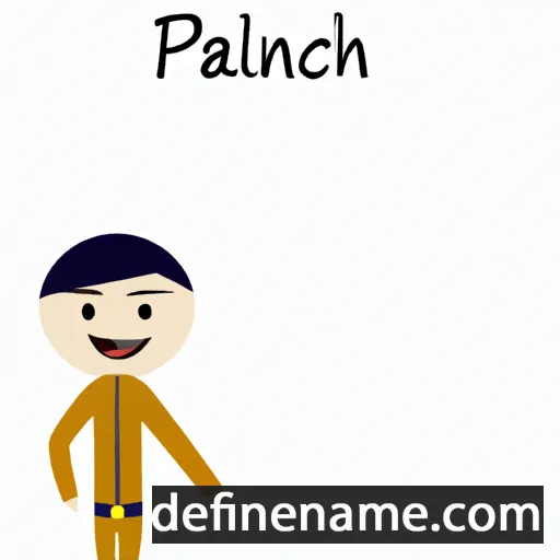 cartoon of the name Parnach