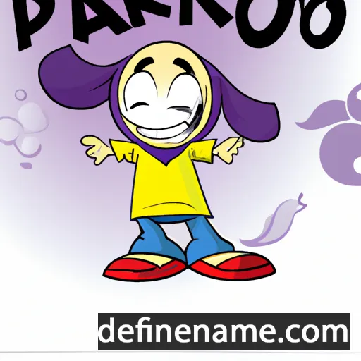 cartoon of the name Paro