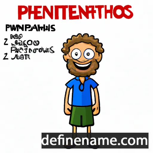 cartoon of the name Parthenios