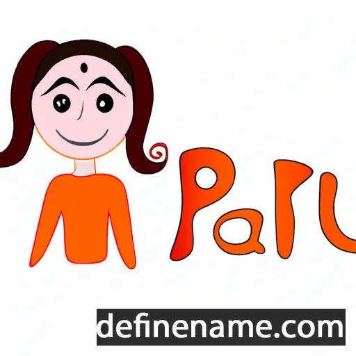 Parul cartoon