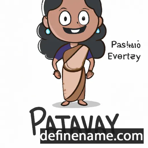 Parvathy cartoon