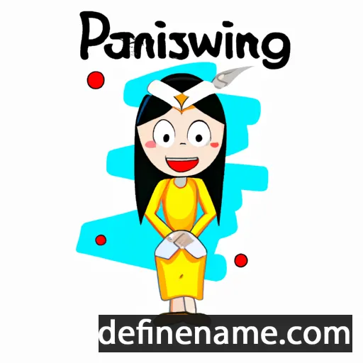 Parwatiningsih cartoon