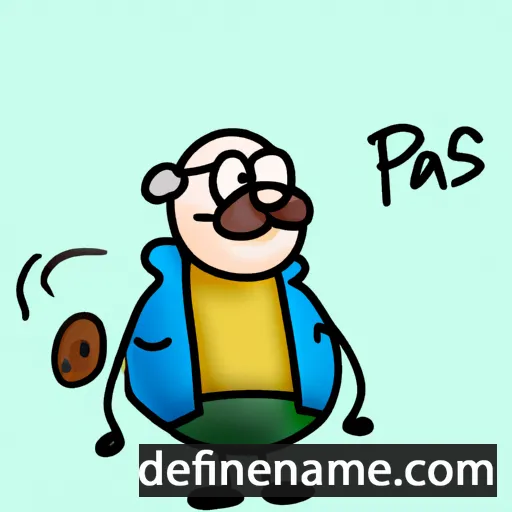 cartoon of the name Paša